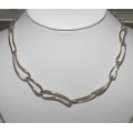SN#003 STERLING SILVER FASHION NECKLACE 